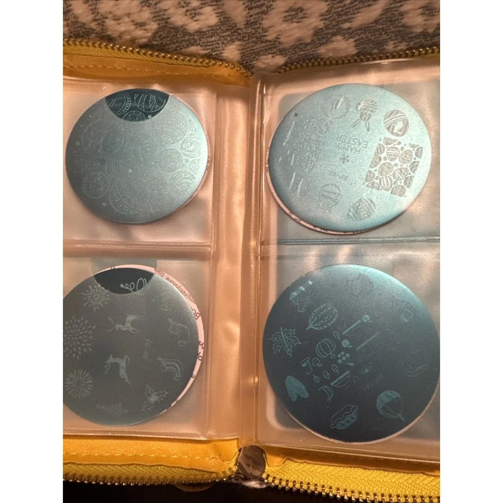 Born Pretty Lot Of Nail Stamping Plates With Case